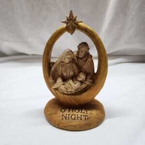 Burton + Burton Resin Christmas Nativity Scnene O Holy Night L
